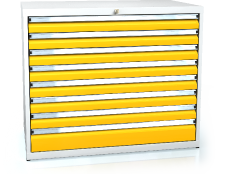 Schubladenschränke 840 x 1014 x 750 - 8x Schubladen